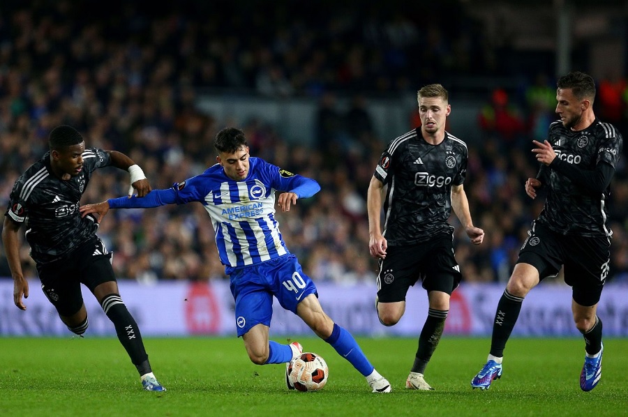 AFC Ajax vs Brighton (00:45 &#8211; 10/11) | Xem lại trận đấu