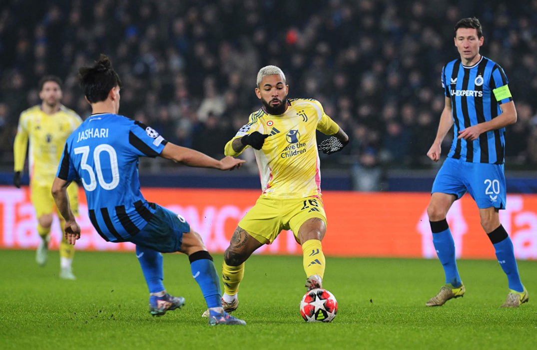 Club Brugge vs Juventus (03:00 &#8211; 22/01) | Xem lại trận đấu