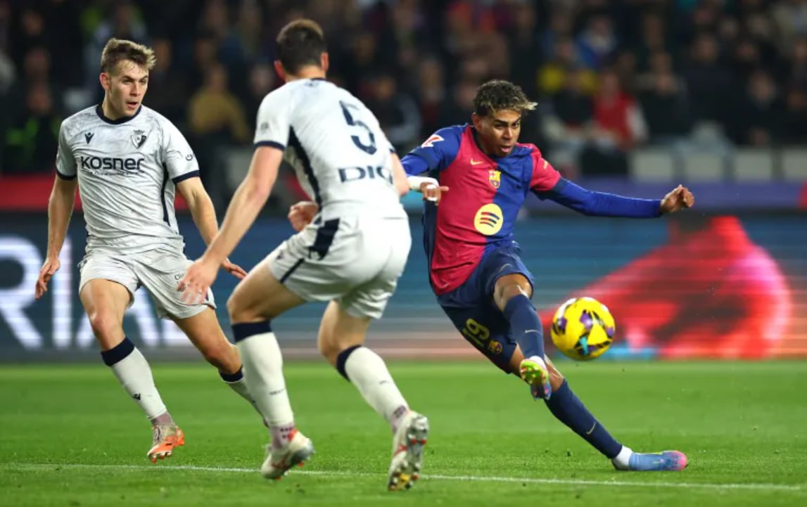 Barcelona vs Osasuna (03:00 &#8211; 28/03) | Xem lại trận đấu