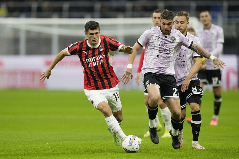 Nhận định soi kèo Udinese vs Milan lúc 1h45 ngày 21/9/2025